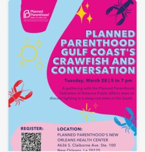 Planned Parenthood Crawfish and Conversation (1)