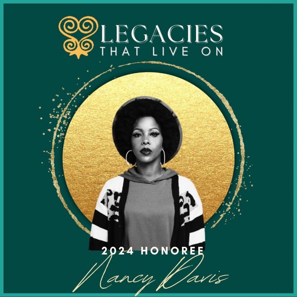 Legacies That Live On Award Winner - Nancy Davis